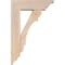 Ekena Millwork Olympic Traditional Smooth Bracket w/ Offset Brace, Douglas Fir, 5 1/2"W x 16"D x 24"H BKT0604X16X24OLY01SDF - alternate 3
